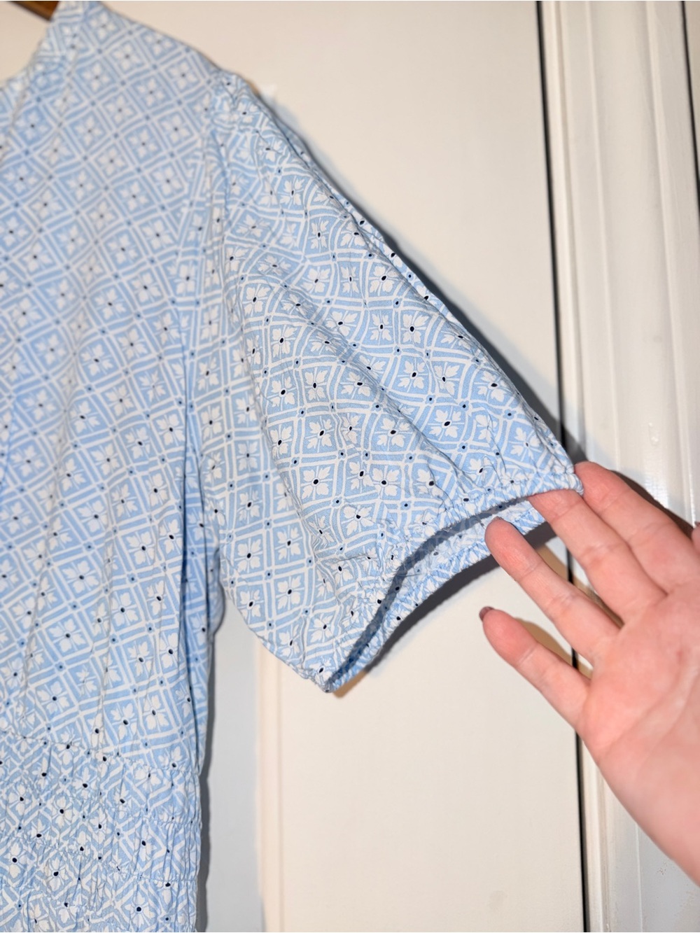 Ann Taylor Light Blue Midi Dress - XL - Picture 4 of 7